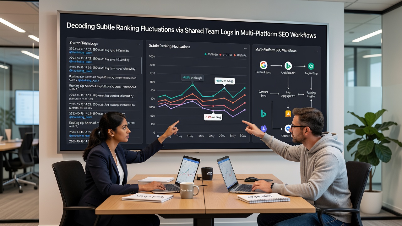 Decoding Subtle Ranking Fluctuations via Shared Team Logs in Multi-Platform SEO Workflows